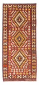 Kelim Teppich - Oriental 189 x 78 cm - dunkelrot