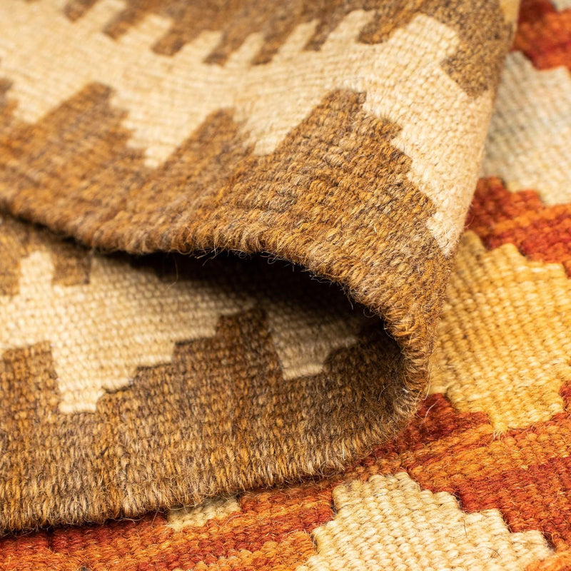 Kelim Teppich - Oriental 191 x 74 cm - hellbraun