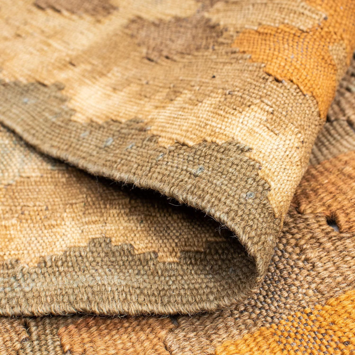 Kelim Teppich - Oriental 198 x 81 cm - hellbraun