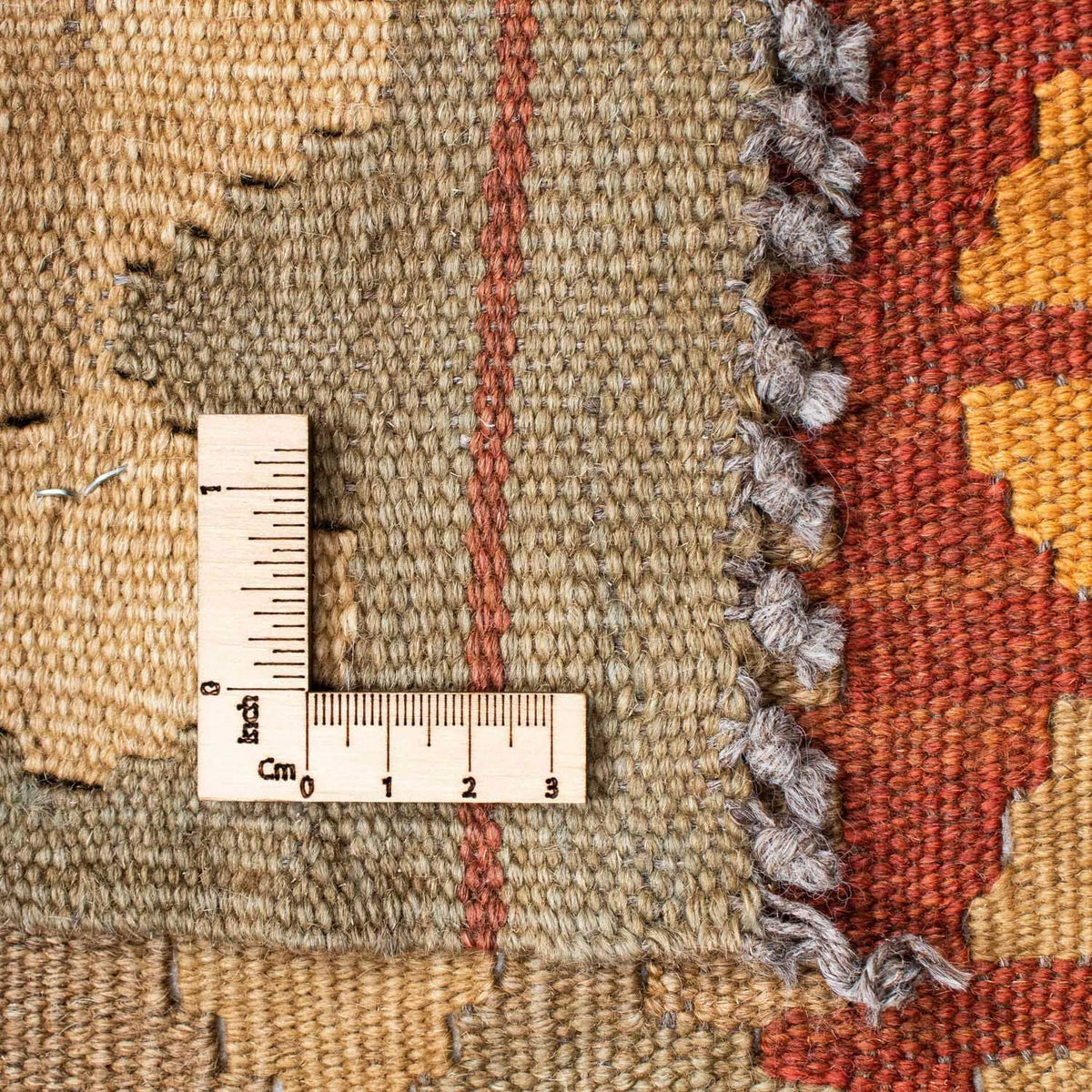 Kelim Teppich - Oriental 198 x 81 cm - hellbraun