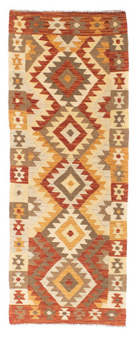 Kelim Teppich - Oriental 197 x 69 cm - beige