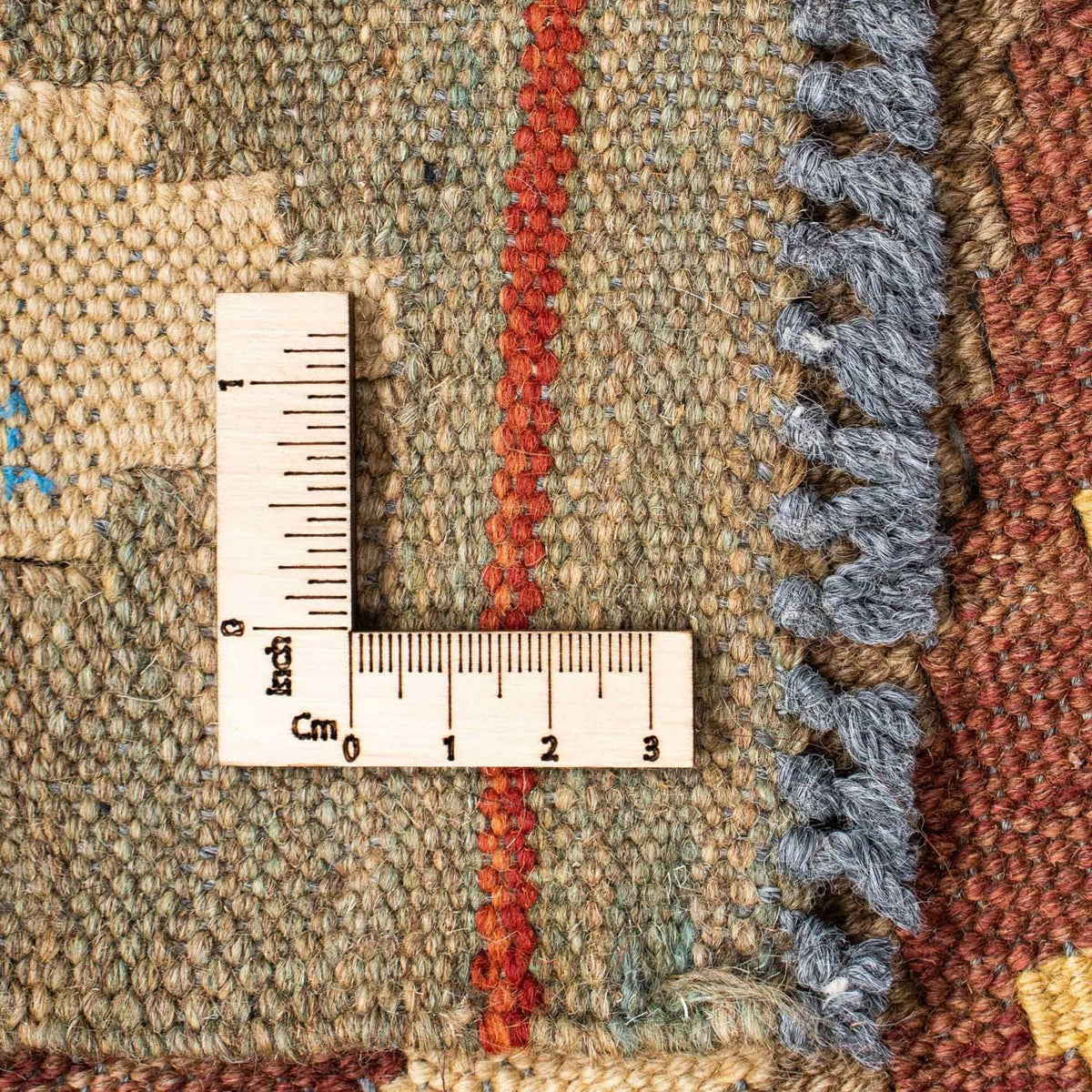 Kelim Teppich - Oriental 191 x 78 cm - hellbraun