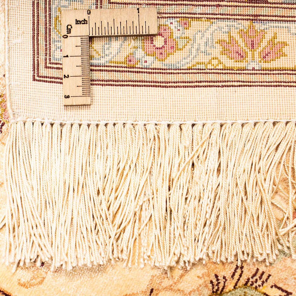 Seidenteppich - Ghom Seide - Premium 197 x 131 cm Teppichbrücke