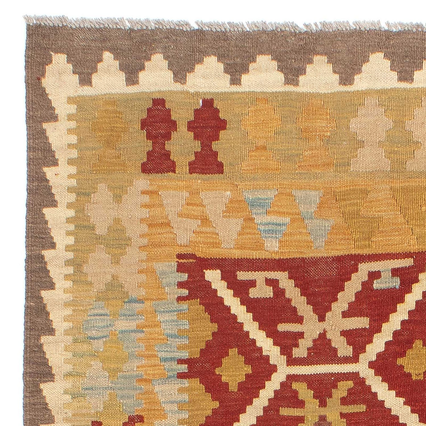 Kelim Fars Teppich 199x147cm