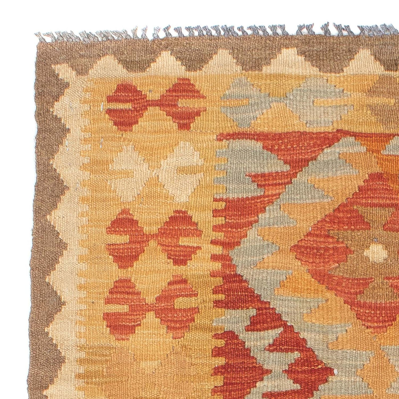 Kelim Fars Teppich 196x63cm
