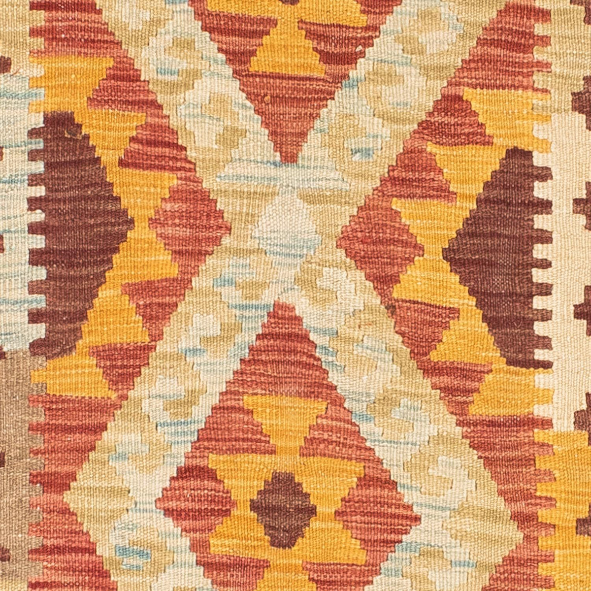 Kelim Teppich - Oriental 200 x 70 cm - beige