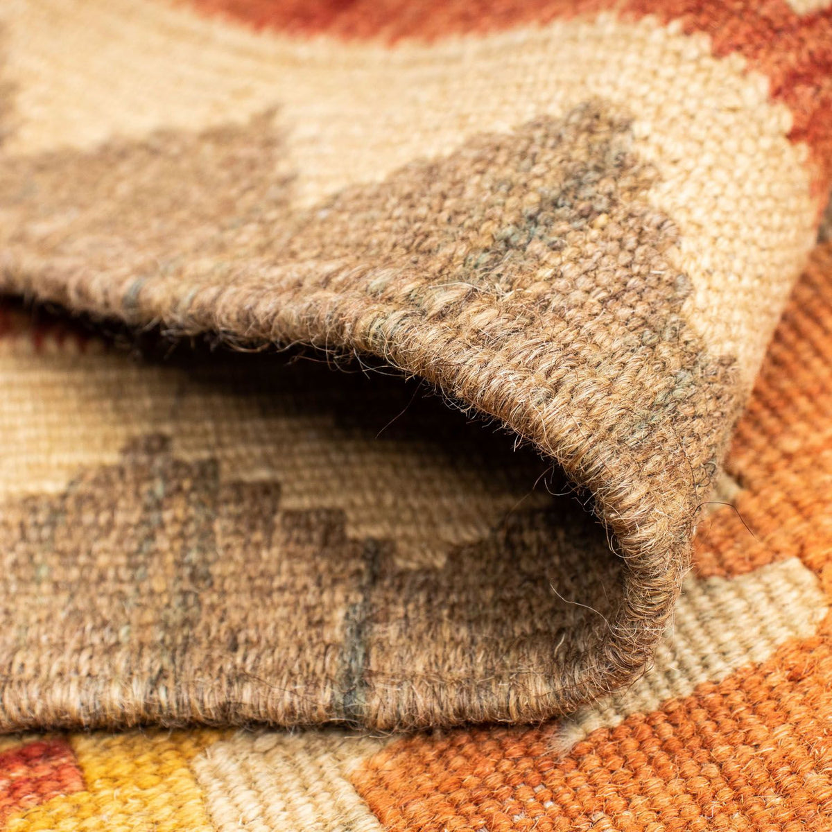 Kelim Teppich - Oriental 190 x 71 cm - beige