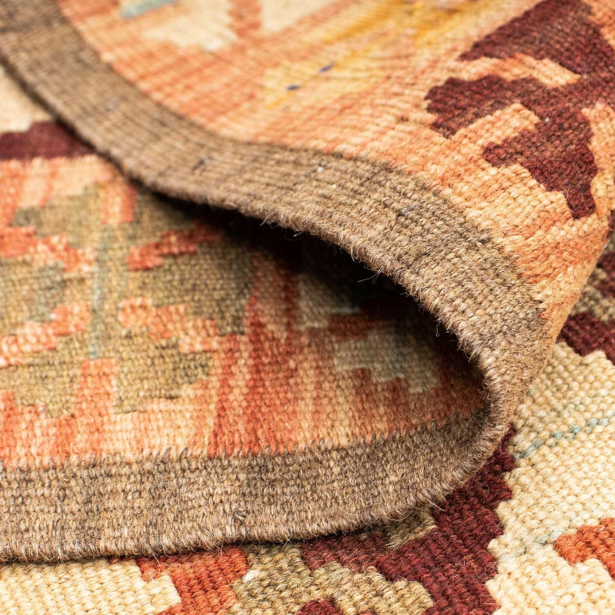 Kelim Teppich - Oriental 204 x 71 cm - beige