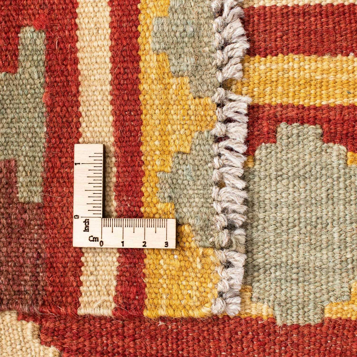 Kelim Teppich - Oriental 207 x 74 cm - beige