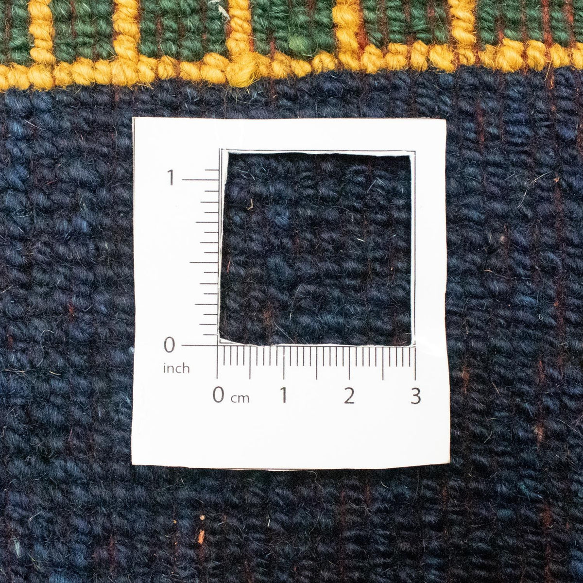 Gabbeh Teppich - Perser 184 x 122 cm - grün