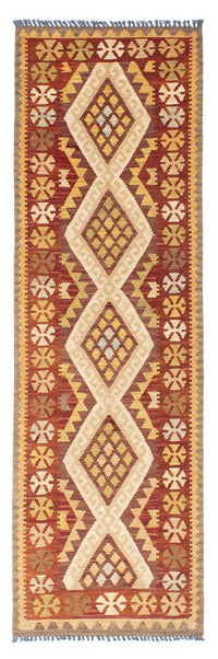Kelim Teppich - Oriental 210 x 68 cm - beige