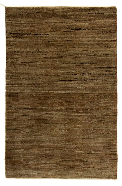 Gabbeh Teppich - Indus 78 x 113 cm - dunkelbraun