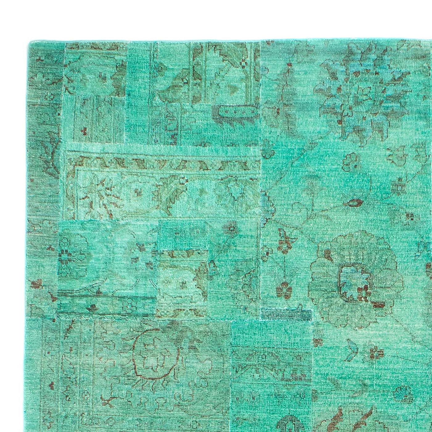 Patchwork Teppich 290x212cm - Orientteppich