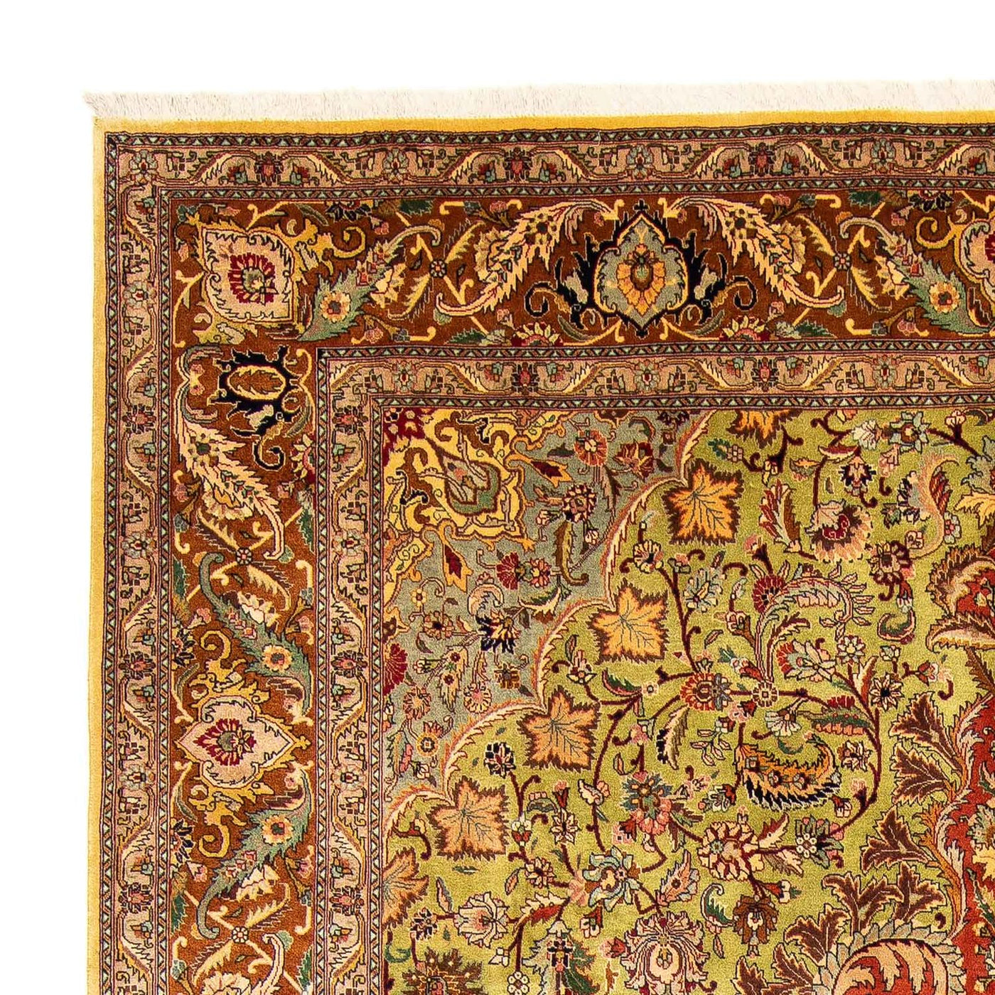 Täbriz - 50 Raj Teppich 373x296cm - Perserteppich