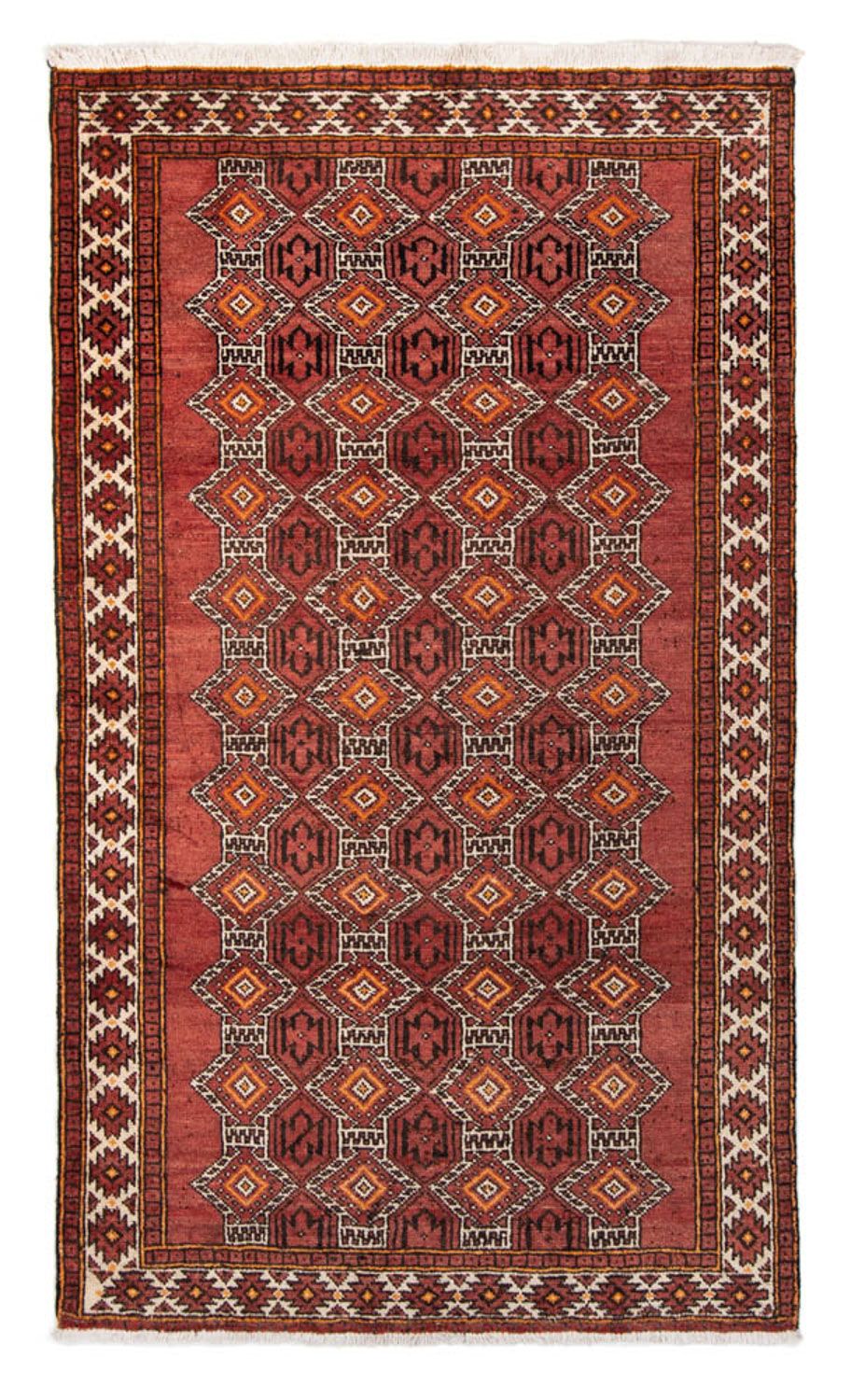 Belutsch Teppich 218 x 128 cm - rot