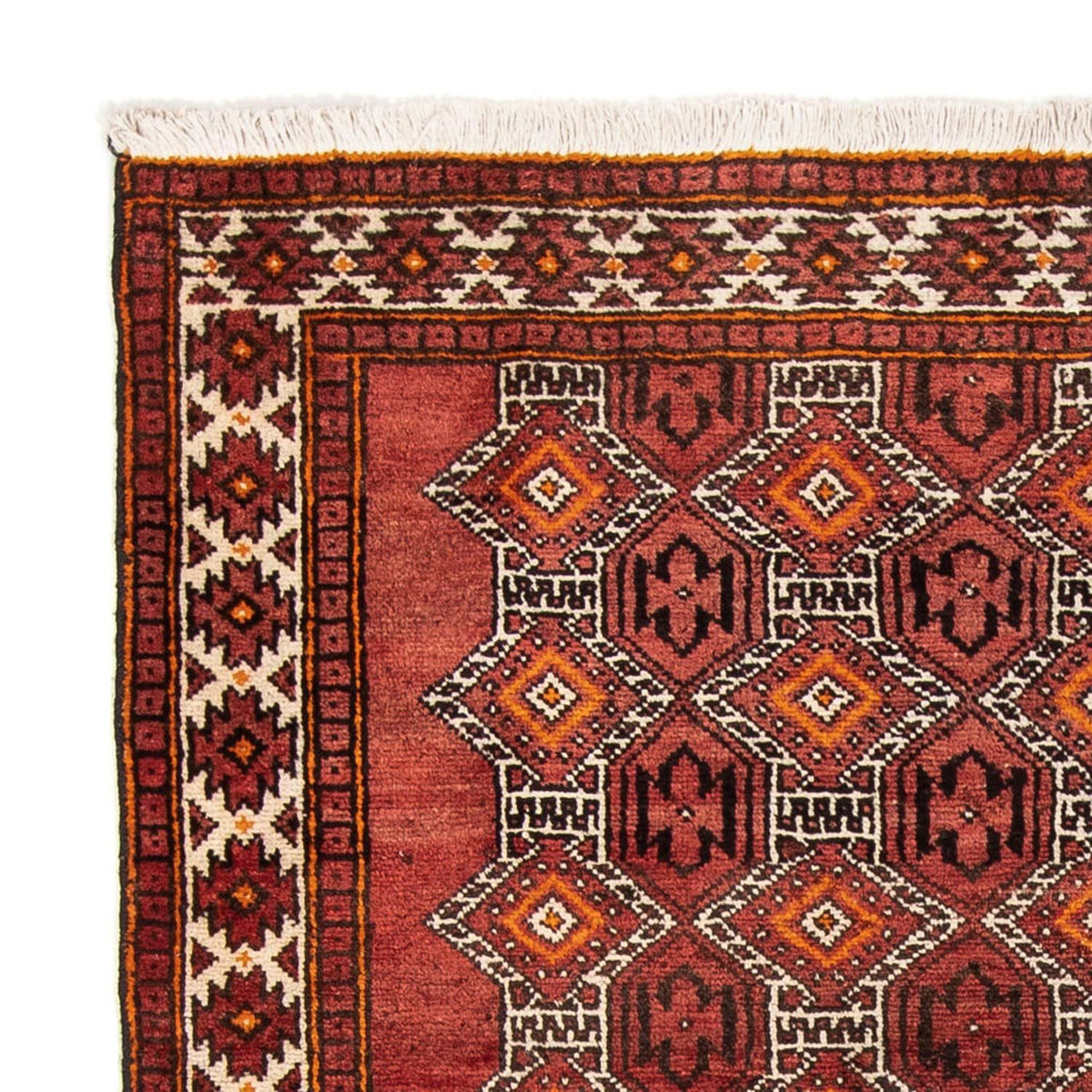 Belutsch Teppich 218 x 128 cm - rot