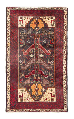 Belutsch Teppich 175 x 97 cm - rot