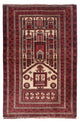Belutsch Teppich 89x138cm - Orientteppich