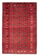 Belutsch Teppich 203 x 136 cm - rot