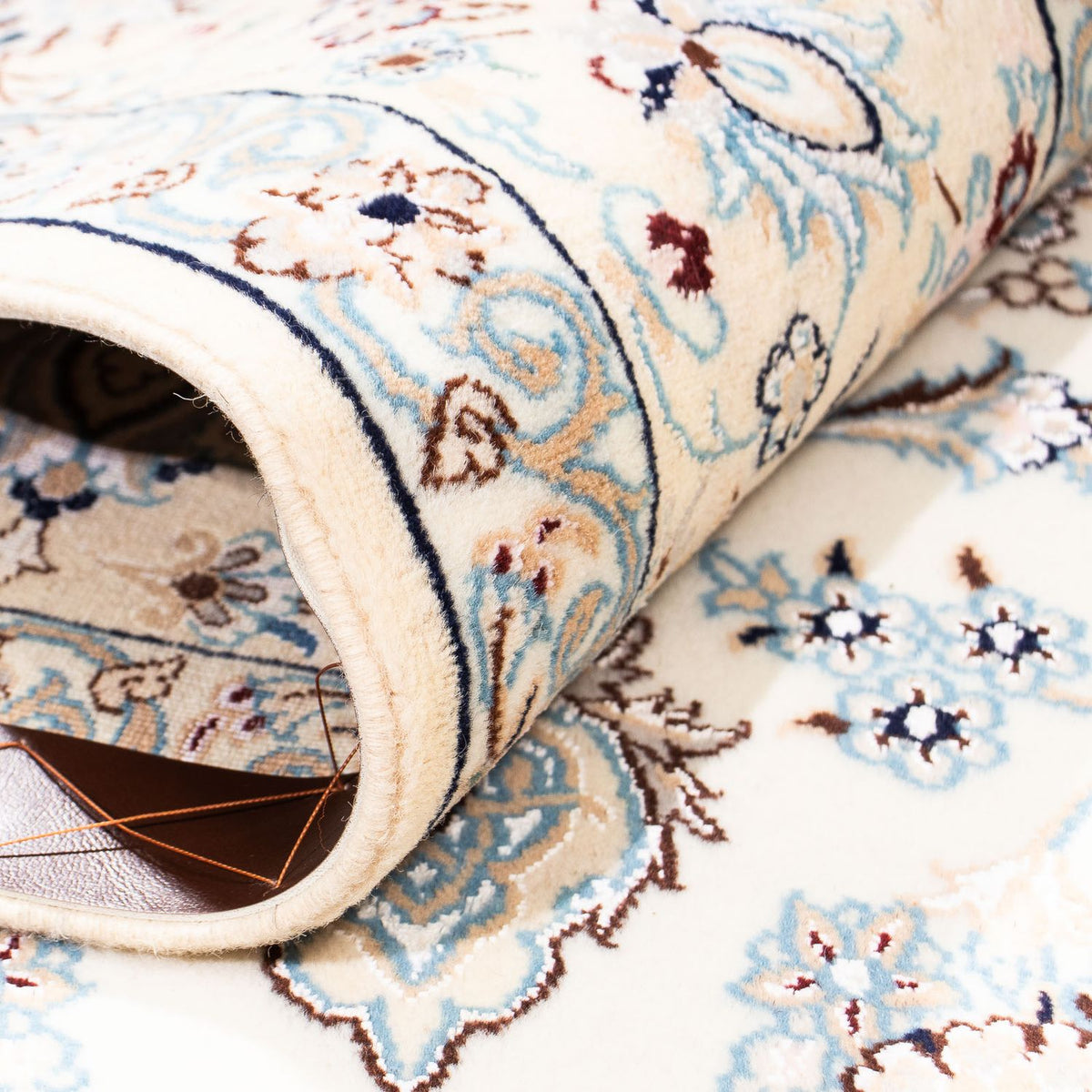 Perserteppich - Nain - Premium 235 x 153 cm Wohnzimmer Teppich