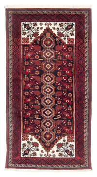 Belutsch Teppich 199 x 99 cm - rot