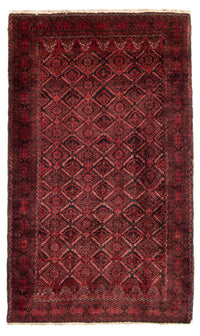 Belutsch Teppich 230 x 125 cm - rot