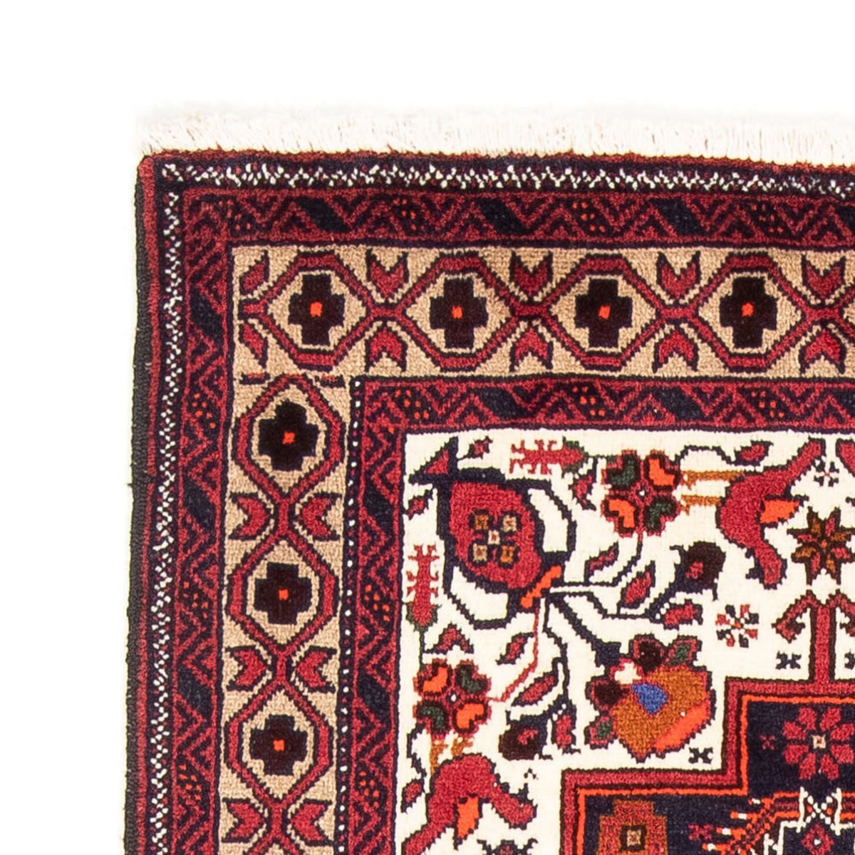 Belutsch Teppich 106 x 195 cm - rot