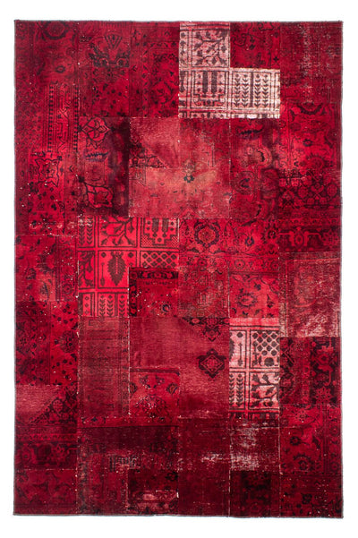 Patchwork Teppich 194x293cm - Orientteppich