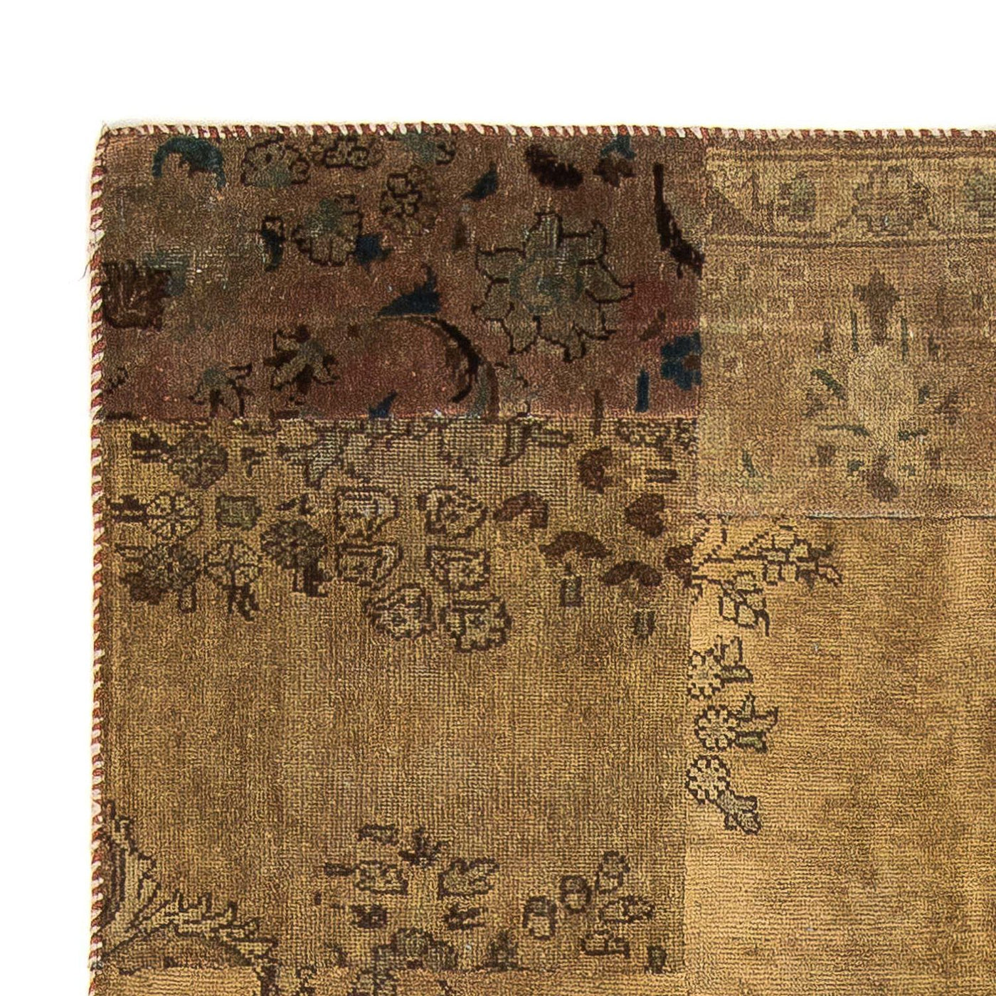 Patchwork Teppich 207x128cm - Orientteppich