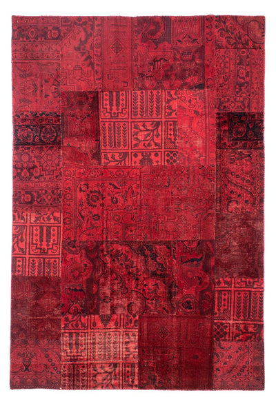 Patchwork Teppich 196x296cm - Orientteppich