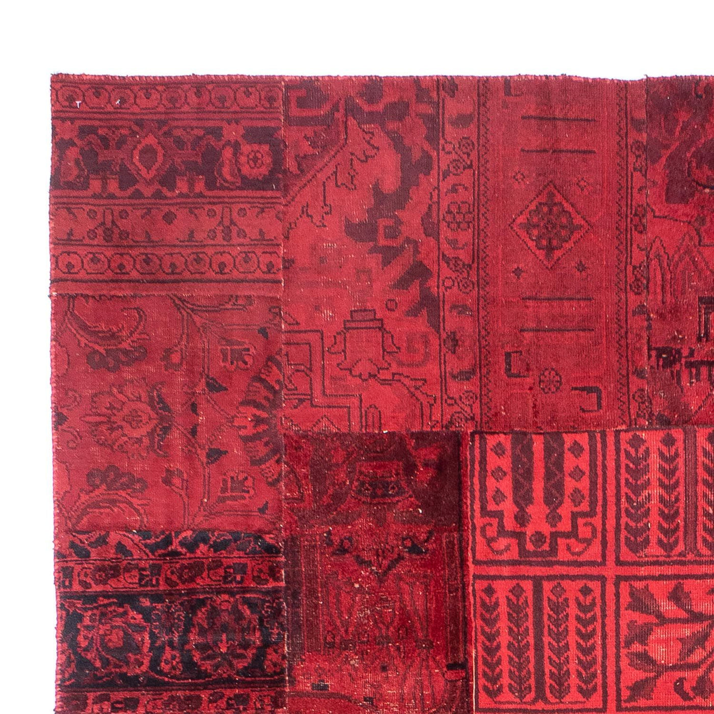 Patchwork Teppich 296x196cm - Orientteppich