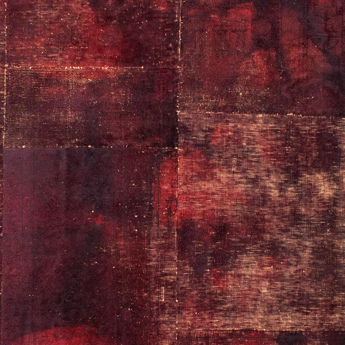 Patchwork Teppich 300 x 197 cm