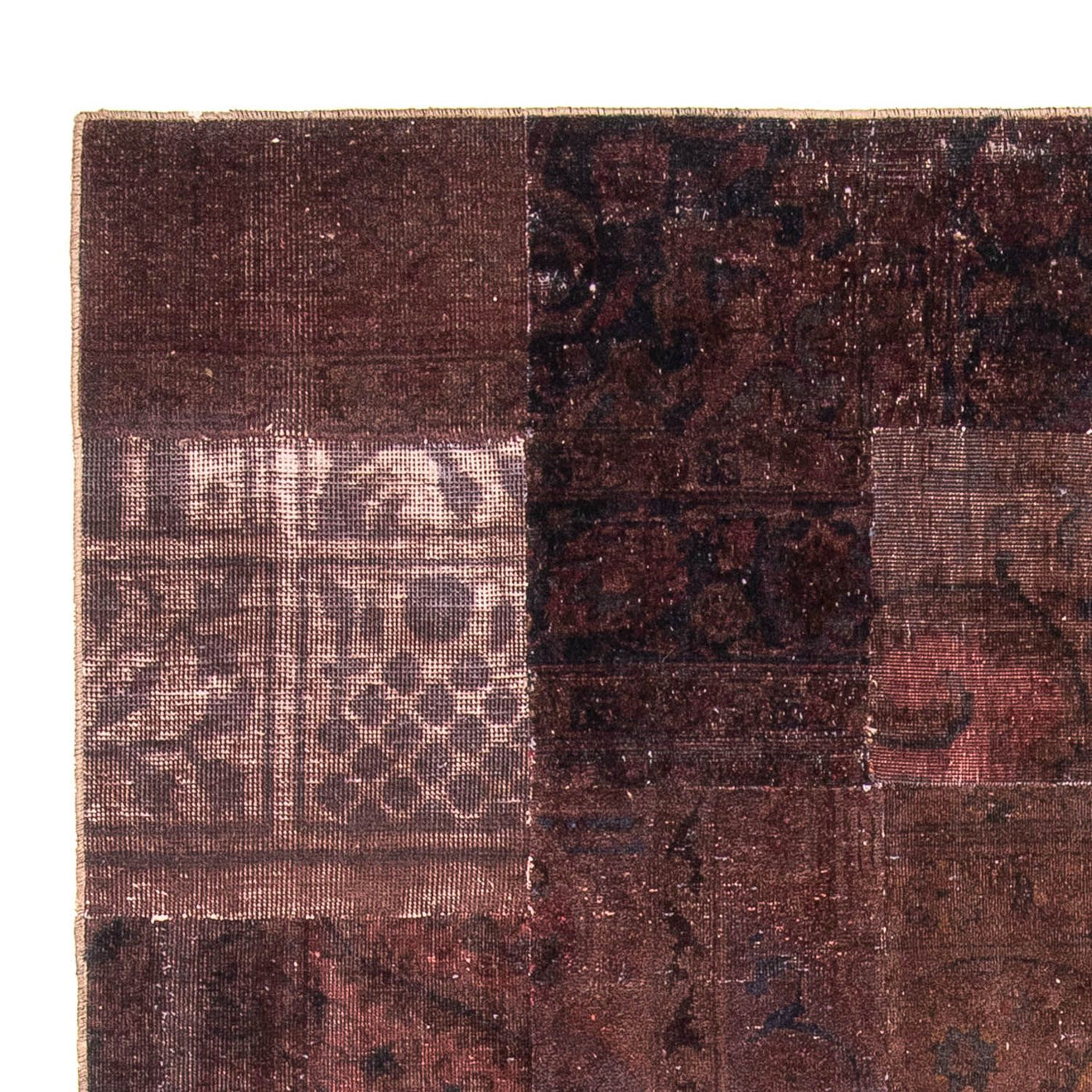 Patchwork Teppich 233x195cm - Orientteppich