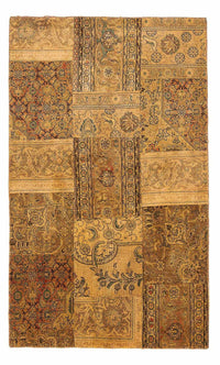 Patchwork Teppich 205 x 131 cm