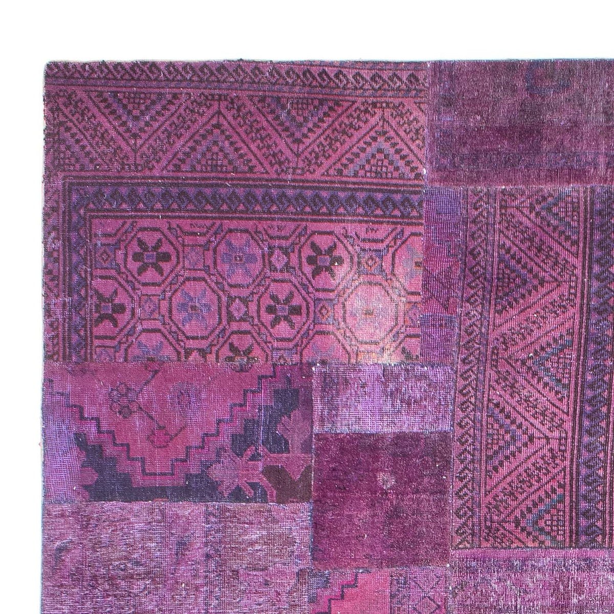 Patchwork Teppich 240x307cm - Orientteppich