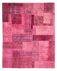 Patchwork Teppich 291 x 232 cm
