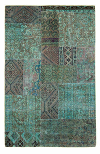 Patchwork Teppich 234 x 150 cm