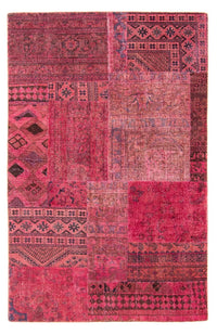 Patchwork Teppich 237 x 151 cm