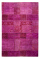 Patchwork Teppich 271x182cm - Perserteppich Wollteppich
