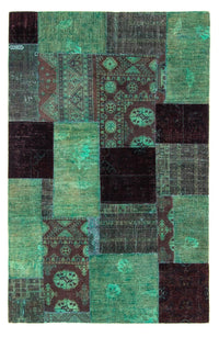 Patchwork Teppich 270 x 175 cm