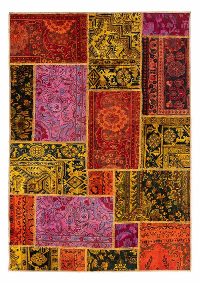 Patchwork Teppich 137x198cm - Orientteppich