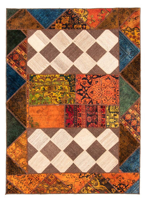 Patchwork Teppich 229 x 163 cm