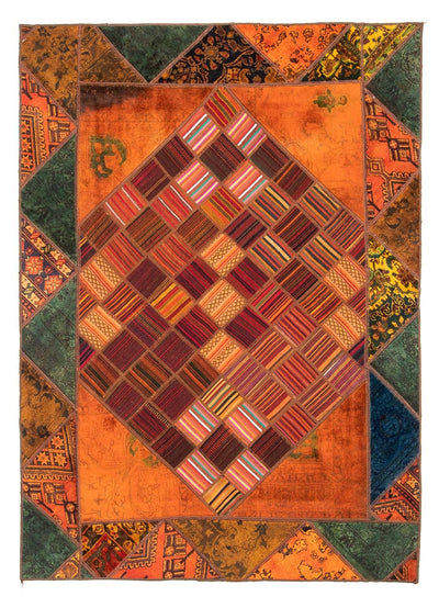 Patchwork Teppich 164x225cm - Orientteppich