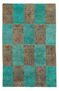 Patchwork Teppich 240 x 149 cm