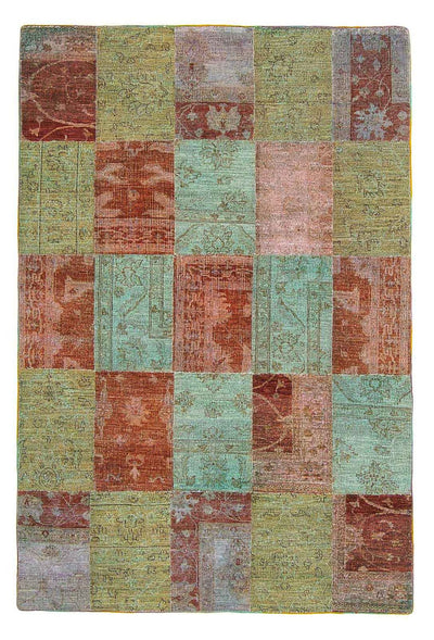 Patchwork Teppich 150x223cm - Orientteppich