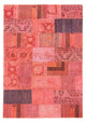 Patchwork Teppich 237x166cm - Orientteppich