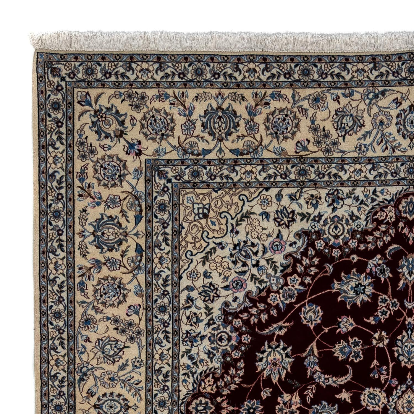 Perserteppich - Nain - Royal 348 x 248 cm - schwarz