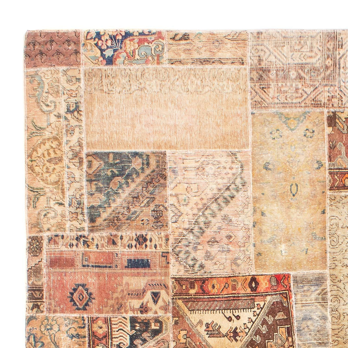 Patchwork Teppich 235x304cm - Orientteppich