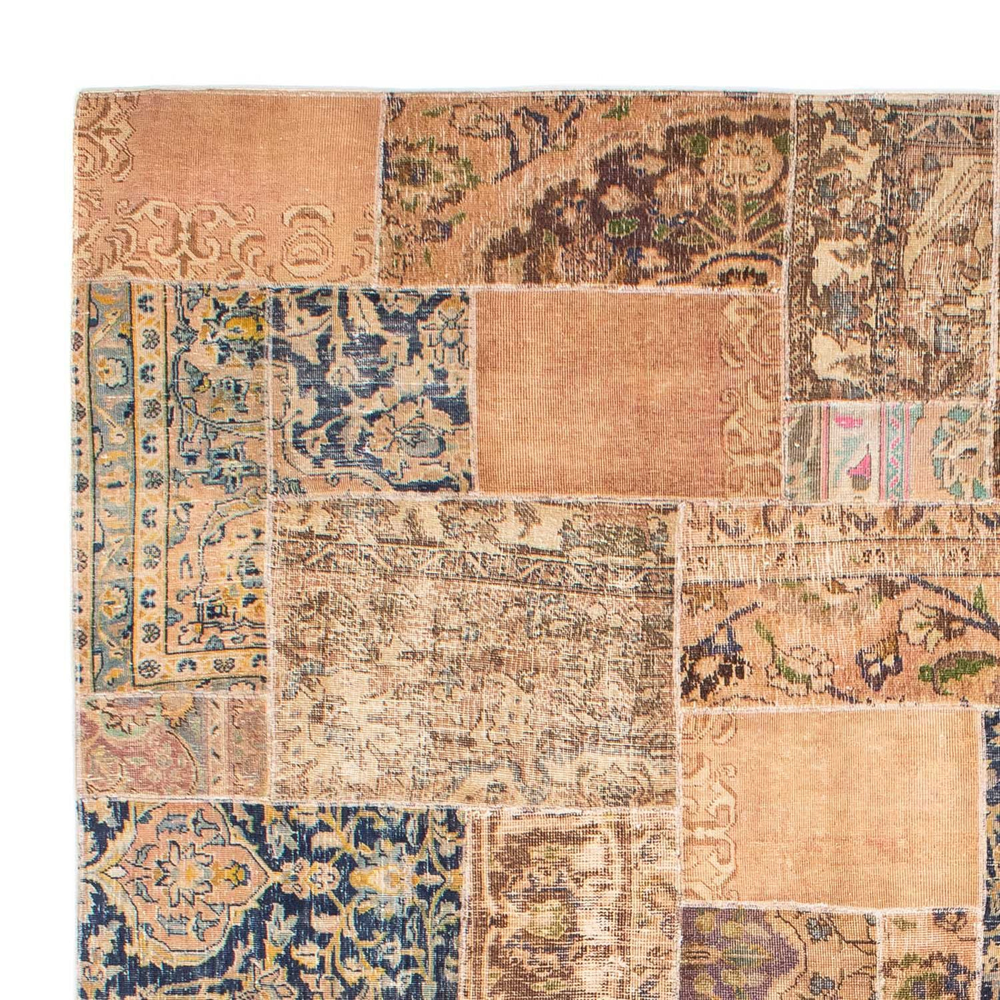 Patchwork Teppich 304x242cm - Orientteppich