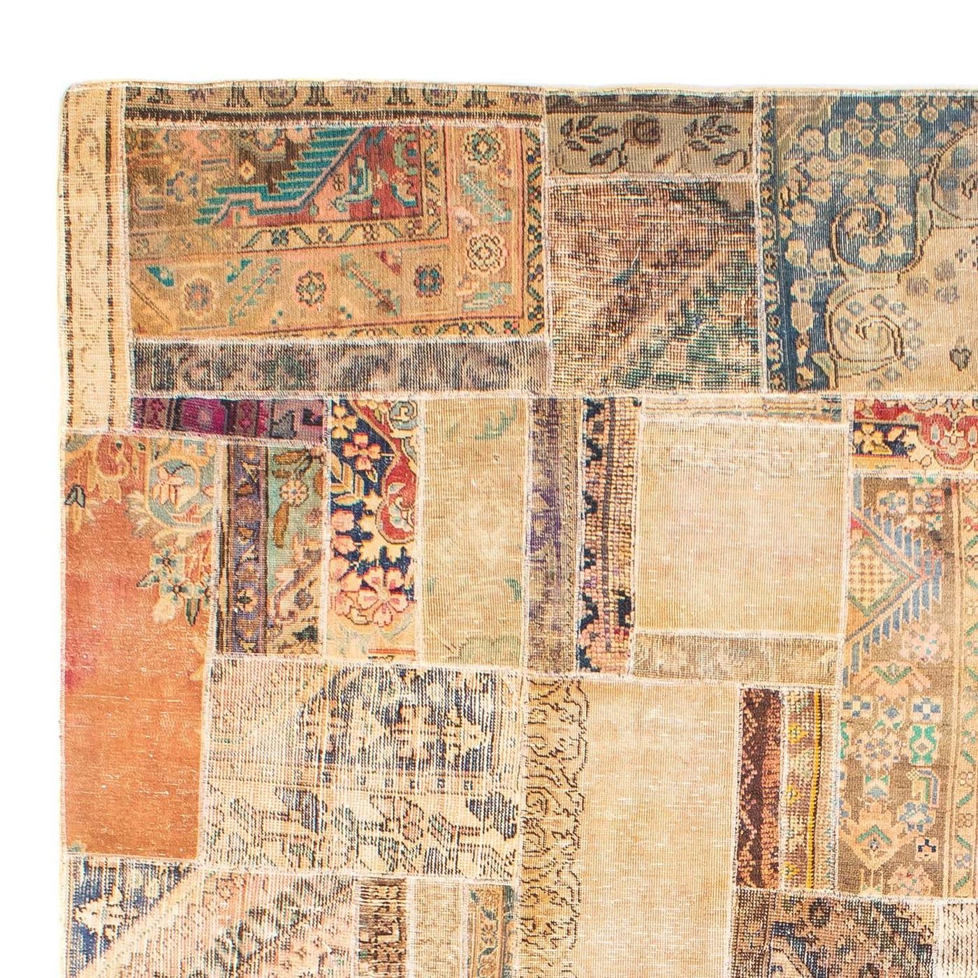 Patchwork Teppich 292x230cm - Orientteppich